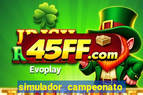 simulador campeonato paulista 2024